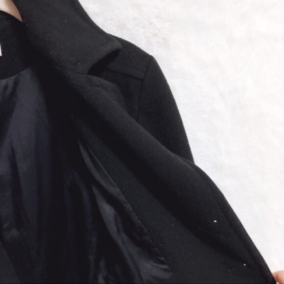 Calvin Klein Women Merino Wool Black Jacket - Picture 7 of 8